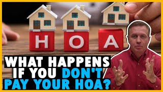 What happens if you dont pay your homeowners association HOA fees or fines [upl. by Mitchael]