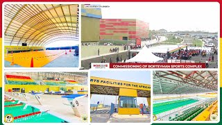 13TH AFRICA GAMES 🇬🇭 COMMISSION OF BORTEYMAN SPORTS COMPLEX [upl. by Ursulette]