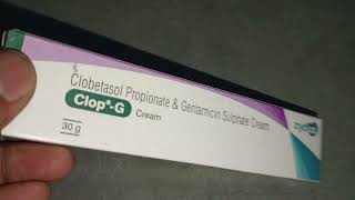 Clobetasol Propionate amp Gentamicin Sulphate Cream Uses In Hindi  Clop  G Cream Uses amp Side Effect [upl. by Frangos]