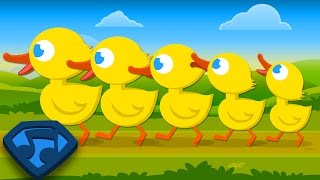 Cinq Petits Canards  Chansons et Comptines pour Enfants  Kids Super Songs Français [upl. by Rubel]