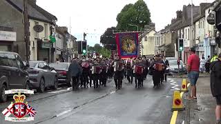 Ballinamallard Accordion Band 1  Co Fermanagh Grand Black Chapter Annual August In Lisnaskea 2024 [upl. by Leimad]