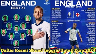 Daftar Resmi Skuad Inggris Euro 2024 Kejutan Marcus Rashford dan Jadon Sancho Tak Kebagian Tempat [upl. by Cristobal921]