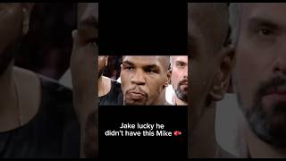 Jake Paul lucky he didn’t get this Mike Tyson 🥊‼️ shortsviral shortfeed funny miketyson [upl. by Earl428]