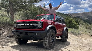 Ford Bronco 2Door Wildtrak Takes On The Out of Spec Hill Climb Challenge [upl. by Goodill189]