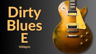 Dirty Blues Rock Guitar Backing Track in E Major [upl. by Stillas]