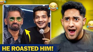 Munawar faruqui Roasted Sunil Shetty FUNNY MEMES [upl. by Siblee]