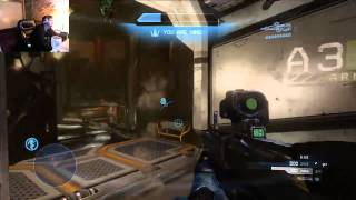 Walshy playing Halo 4s Regicide on Adrift with 2 overkills [upl. by Ebert405]