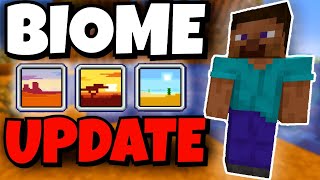 Is Minecraft’s Next Update A BIOME UPDATE [upl. by Sillyhp]