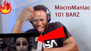 MocroManiac  Wintersessie 2020  101Barz REACTION [upl. by Indnahc]