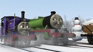 Thomas amp Friends Season 16 Episode 5 Ho Ho Snowman UK Dub HD MA Part 2 [upl. by Lekar]