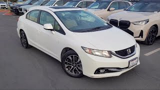 2013 Honda Civic EXL wNavi Santa Rosa Rohnert Park Petaluma Sebastopol Windsor Cotati [upl. by Zulch248]