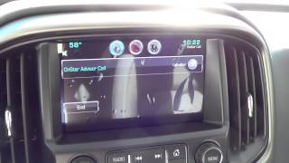 2015 Chevy Colorado OnStar 4G LTE In Vehicle WiFi Hotspot [upl. by Atiuqahs]