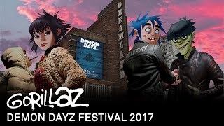 Gorillaz  Demon Dayz Festival 2017 UK Full Show [upl. by Ennahtebazile]