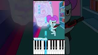 THE SIMPSONS GET ABSTRACTED Pibby x TADC BadMrYogurt Piano Tutorial [upl. by Lothaire]