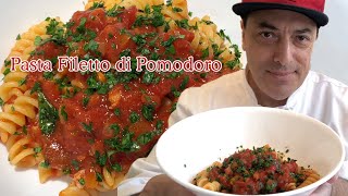 Filetto di Pomodoro con Fusilli with Chef GS Argenti [upl. by Johnson]