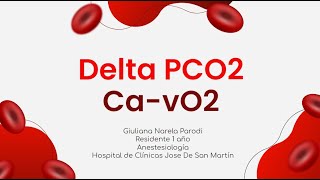 DELTA PCO2  CavO2 [upl. by Erlinna]