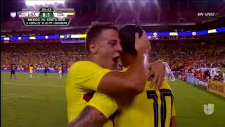 the Magical Goal from James Rodriguez vs Usa [upl. by Normak]