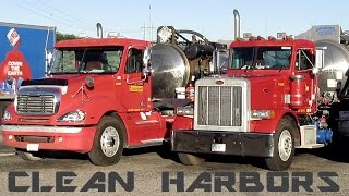 CLEAN HARBORS TANKER TRUCKS  WASTE [upl. by Ontine]