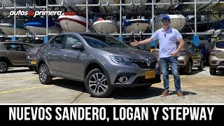 Nuevo Renault Logan Sandero y Stepway los probamos  Primer Contacto [upl. by Arianne]