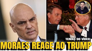 5 MORAES REAGE AO TRUMP AMEAÇAS GRAVES O PROBLEMA DA ESCALA 6X1 [upl. by Ahsilak]