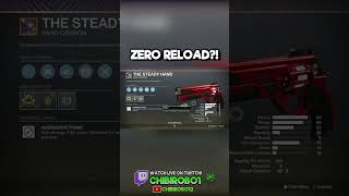 ZERO RELOAD destiny2 destiny funny [upl. by Gerek]