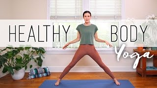 Healthy Body Yoga  Yoga With Adriene [upl. by Aicelet]