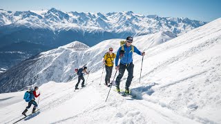 Best of ski moments Georgia  Svaneti [upl. by Enelyaj]