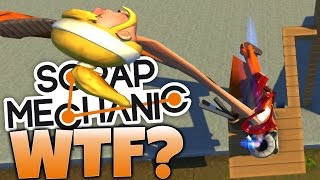 Scrap Mechanic  Dwarf Destruction Dwarf Tossing Machines Scrap Mechanic Gameplay [upl. by Ylicic]