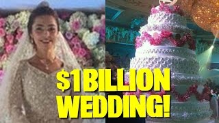 Inside Look at a 1 BILLION Dollar Wedding [upl. by Asyar]