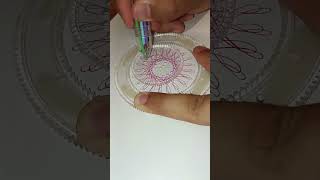 ASMR Spirograf 25 art spirograph drawing spirographdrawing diy satisfying ASMR [upl. by Drake]