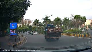 Driving in Lutyenss Delhi Area [upl. by Aehc]