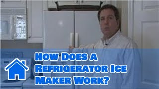 Home Improvement amp Maintenance  How Does a Refrigerator Ice Maker Work [upl. by Marco85]