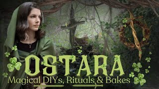 Preparing for Ostara ☘️ Magical DIYs Rituals Kitchen Witchery amp Faerie Tea party 🧚🏻‍♂️🍃 [upl. by Acirahs]