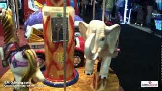 Carousel 1900 Deluxe Kiddie Carousel Ride  BMIGamingcom  Falgas Amusements [upl. by Sel]