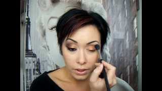 Bronzy Autumn Makeup Tutorial [upl. by Joses]