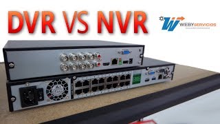 Diferencia DVR y NVR Ventajas y Desventajas [upl. by Narod30]