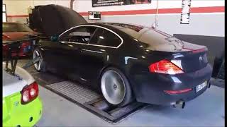 bmw 635d dyno [upl. by Eicats571]