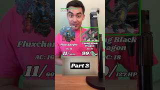 Fluxcharger v Young Black Dragon Part 2 who do you got dnd dungeonsanddragons ttrpg [upl. by Leander]