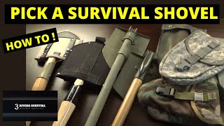 How To Pick the Right Survival Shovel [upl. by Tlevesor174]