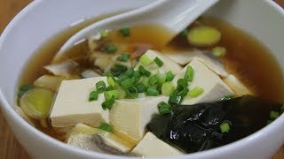 Soupe Miso 味噌汁 Recette facile et rapide  Cooking With Morgane [upl. by Eanaj]