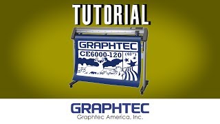 Graphtec CE6000 Tutorial  Operation [upl. by Simetra457]