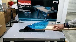 Makita 2712 Unboxing and Setup [upl. by Marcelline510]