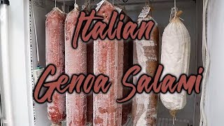 Italian Genoa Salami Step by Step Instructions [upl. by Nirhtak569]