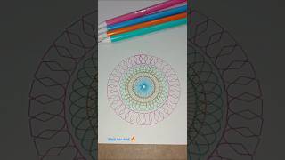 Colourful Spirograph Cylex parts short spirograph youtubeshort trending satisfying viralvideo [upl. by Anibur]