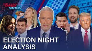 Jon Stewart and The Best Fking News Team Take on Election Night 2024  The Daily Show [upl. by Eppilihp]