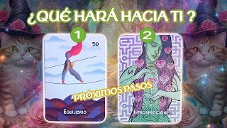 🧡 🔍 ¿Qué hará Próximos pasos de tu persona hacia ti  Elige una carta lectura del tarot amor [upl. by Rube]