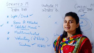 Muscular System मान्सपेशीय तंत्र  Biology  Cardiac Muscle Striated Muscle  ScienceBiology hindi [upl. by Serilda]