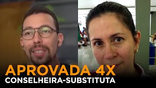 Aprovada 4x como ConselheiraSubstituta de Tribunais de Contas  Entrevista com Maria Luiza Kunert [upl. by Geof]