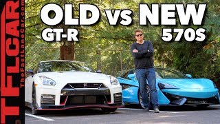 Old vs NewNissan GTR vs McLaren 570S Review Can Godzilla Still Compete [upl. by Annoyed]