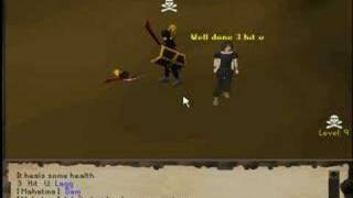 RuneScapeOSRS  PreEoC 3 Hit U vs I Mahatma I 2 Fame vs Fame PvP PKing 2007 [upl. by Imoen]